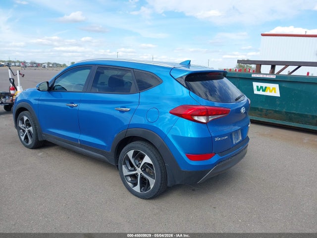 Продажа на аукционе авто 2016 Hyundai Tucson Limited, vin: KM8J3CA29GU124120, номер лота: 45009929