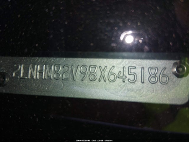 Продаж на аукціоні авто 2008 Lincoln Town Car Signature Limited, vin: 2LNHM82V98X645186, номер лоту: 45009991