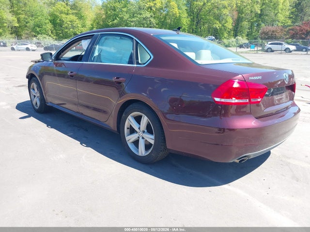 Продажа на аукционе авто 2013 Volkswagen Passat 2.5l Se, vin: 1VWBP7A35DC094562, номер лота: 45010020