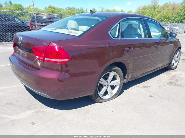 Продажа на аукционе авто 2013 Volkswagen Passat 2.5l Se, vin: 1VWBP7A35DC094562, номер лота: 45010020
