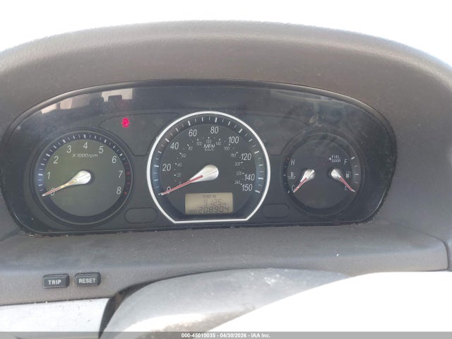 2008 Hyundai Sonata Gls მანქანა იყიდება აუქციონზე, vin: 5NPET46C88H336046, აუქციონის ნომერი: 45010035