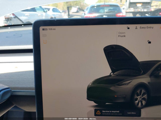2022 Tesla Model Y Long Range Dual Motor All-wheel Drive მანქანა იყიდება აუქციონზე, vin: 7SAYGDEE4NF447047, აუქციონის ნომერი: 45010056
