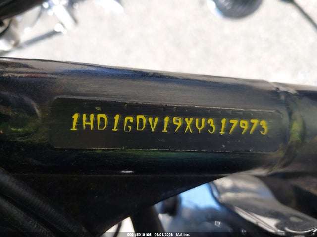 1999 Harley-davidson Fxdl მანქანა იყიდება აუქციონზე, vin: 1HD1GDV19XY317973, აუქციონის ნომერი: 45010105