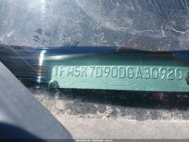 Продаж на аукціоні авто 2013 Ford Explorer Xlt, vin: 1FM5K7D90DGA30920, номер лоту: 45010130
