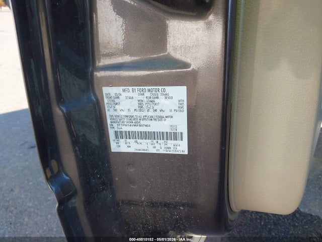 Aukcja sprzedaży 2006 Ford F-150 Fx4/lariat/xlt, vin: 1FTPW14V96FB07403, numer aukcji: 45010152