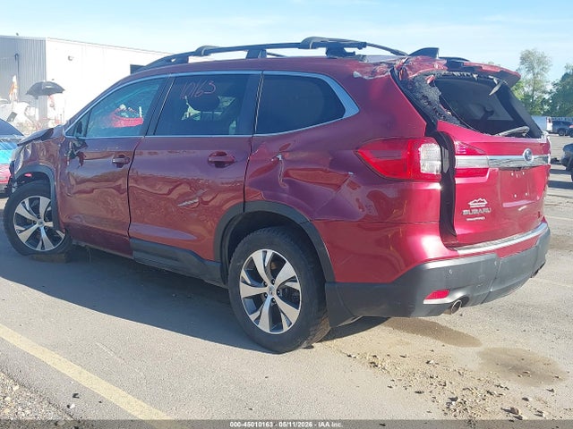 2021 Subaru Ascent Premium მანქანა იყიდება აუქციონზე, vin: 4S4WMAFDXM3422324, აუქციონის ნომერი: 45010163