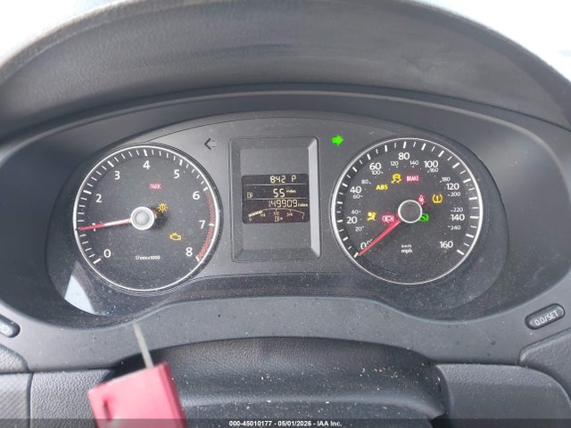 45010177 :رقم المزاد ، 3VWD17AJ6EM262170 vin ، 2014 Volkswagen Jetta 1.8t Se مزاد بيع