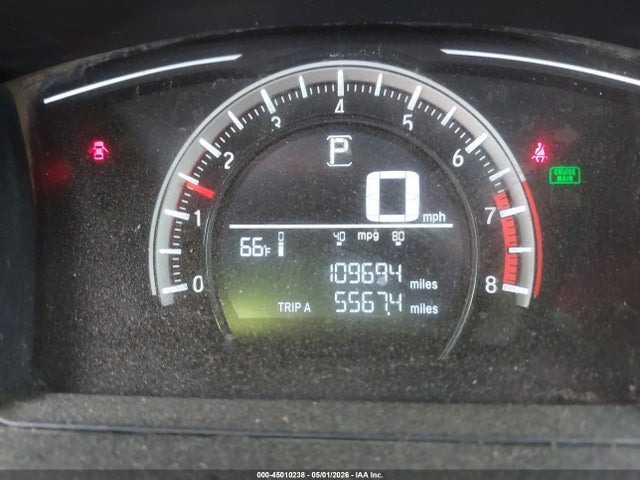 45010238 :رقم المزاد ، 19XFC2F59HE080921 vin ، 2017 Honda Civic Lx مزاد بيع