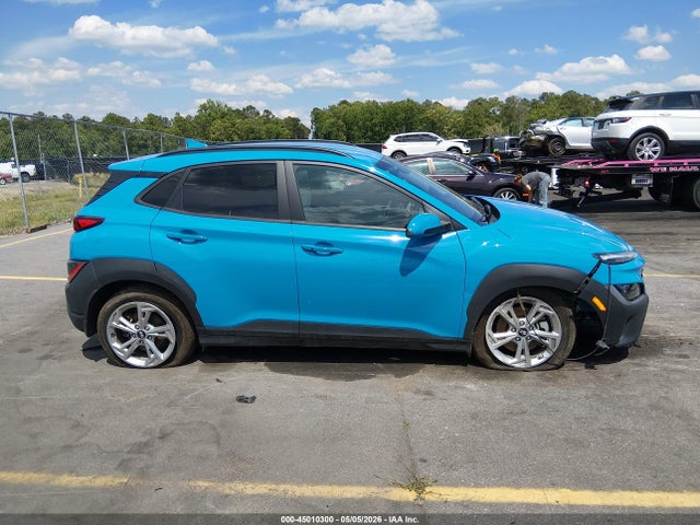 2022 Hyundai Kona Sel მანქანა იყიდება აუქციონზე, vin: KM8K6CAB2NU841354, აუქციონის ნომერი: 45010300