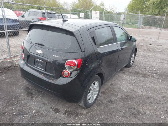 Chevrolet Sonic Lt Auto 2014 1G1JC6SH1E4212819 Image 4