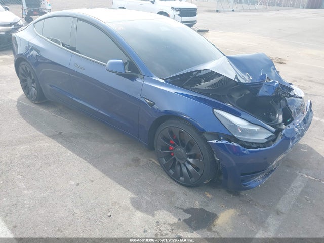 Продажа на аукционе авто 2021 Tesla Model 3 Performance Dual Motor All-wheel Drive, vin: 5YJ3E1EC8MF092540, номер лота: 45010396