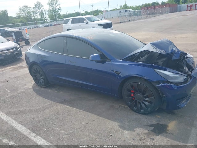 2021 Tesla Model 3 Performance Dual Motor All-wheel Drive მანქანა იყიდება აუქციონზე, vin: 5YJ3E1EC8MF092540, აუქციონის ნომერი: 45010396