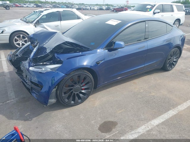 2021 Tesla Model 3 Performance Dual Motor All-wheel Drive მანქანა იყიდება აუქციონზე, vin: 5YJ3E1EC8MF092540, აუქციონის ნომერი: 45010396