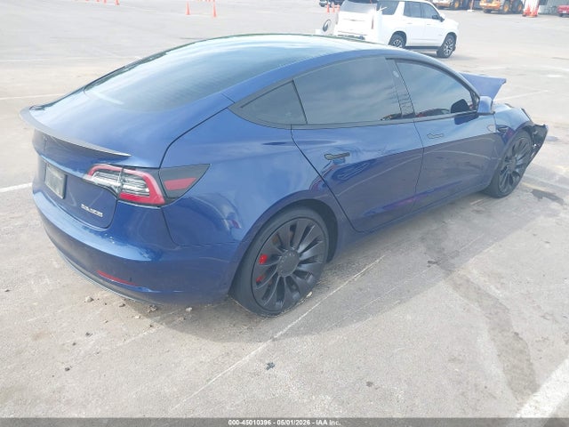 2021 Tesla Model 3 Performance Dual Motor All-wheel Drive მანქანა იყიდება აუქციონზე, vin: 5YJ3E1EC8MF092540, აუქციონის ნომერი: 45010396