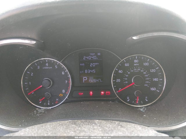 45010397 :رقم المزاد ، KNAFK4A65F5368018 vin ، 2015 Kia Forte Lx مزاد بيع