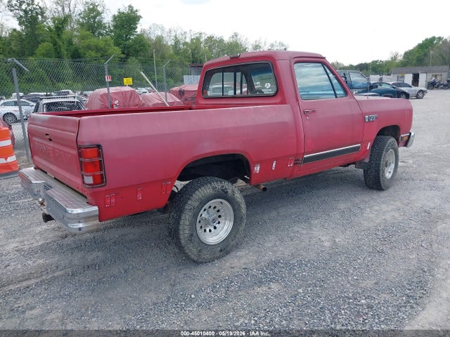 Aukcja sprzedaży 1987 Dodge W-series W100, vin: 1B7HW04TXHS465603, numer aukcji: 45010400