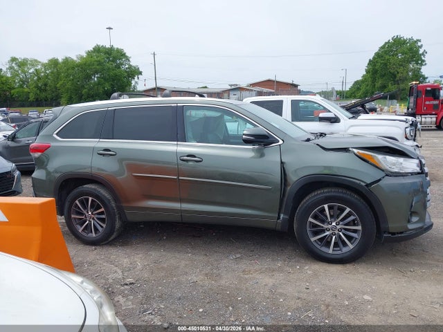 Auction sale of the 2018 Toyota Highlander Xle, vin: 5TDKZRFH8JS249094, lot number: 45010531
