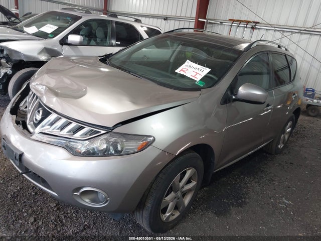 Продаж на аукціоні авто 2010 Nissan Murano Sl, vin: JN8AZ1MUXAW020272, номер лоту: 45010551