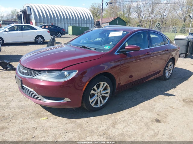 2015 Chrysler 200 Limited მანქანა იყიდება აუქციონზე, vin: 1C3CCCAB0FN559442, აუქციონის ნომერი: 45010608