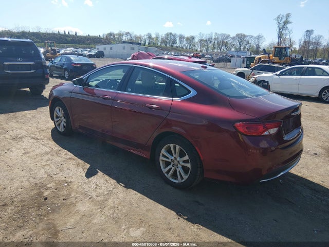 2015 Chrysler 200 Limited მანქანა იყიდება აუქციონზე, vin: 1C3CCCAB0FN559442, აუქციონის ნომერი: 45010608