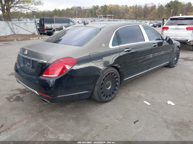 Продаж на аукціоні авто 2016 Mercedes-benz Maybach S 600, vin: WDDUX7GB5GA208141, номер лоту: 45010667