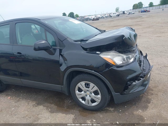 2018 Chevrolet Trax Ls მანქანა იყიდება აუქციონზე, vin: 3GNCJKSB3JL272316, აუქციონის ნომერი: 45010681