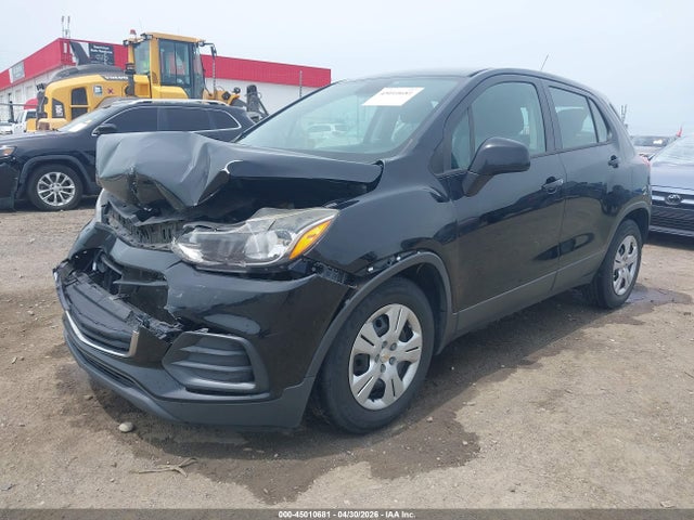 2018 Chevrolet Trax Ls მანქანა იყიდება აუქციონზე, vin: 3GNCJKSB3JL272316, აუქციონის ნომერი: 45010681