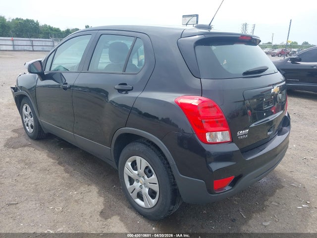 2018 Chevrolet Trax Ls მანქანა იყიდება აუქციონზე, vin: 3GNCJKSB3JL272316, აუქციონის ნომერი: 45010681