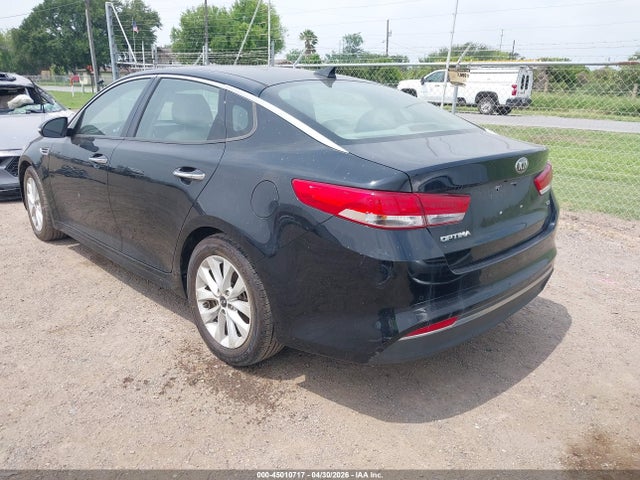 Продажа на аукционе авто 2018 Kia Optima Ex, vin: 5XXGU4L31JG247706, номер лота: 45010717