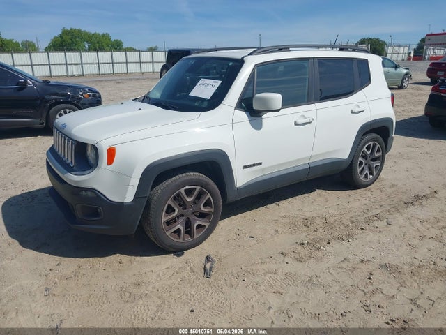 2015 Jeep Renegade Latitude მანქანა იყიდება აუქციონზე, vin: ZACCJBBT5FPB37452, აუქციონის ნომერი: 45010751