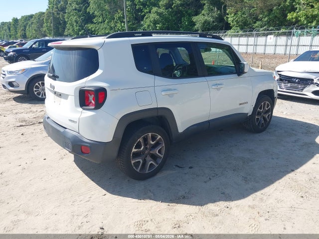 2015 Jeep Renegade Latitude მანქანა იყიდება აუქციონზე, vin: ZACCJBBT5FPB37452, აუქციონის ნომერი: 45010751