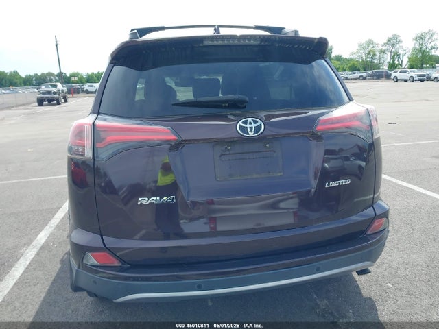 45010811 :رقم المزاد ، 2T3YFREV8HW374437 vin ، 2017 Toyota Rav4 Limited مزاد بيع