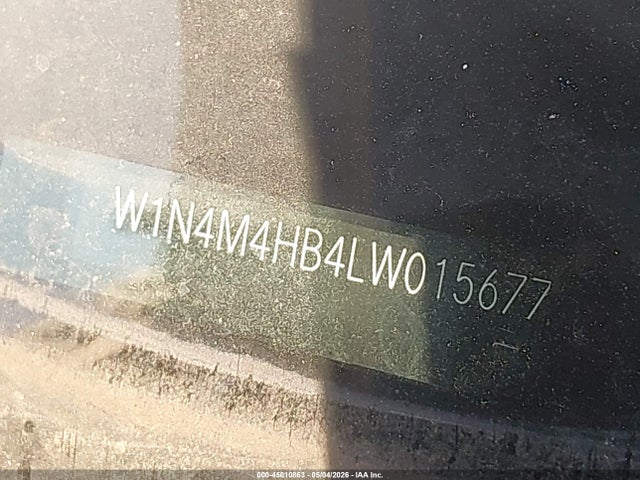 Aukcja sprzedaży 2020 Mercedes-benz Glb 250 4matic, vin: W1N4M4HB4LW015677, numer aukcji: 45010863