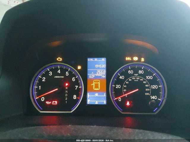 45010869 :رقم المزاد ، 5J6RE3H79AL017871 vin ، 2010 Honda Cr-v Ex-l مزاد بيع