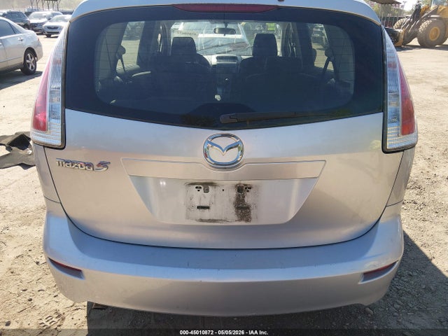 2009 Mazda Mazda5 Sport მანქანა იყიდება აუქციონზე, vin: JM1CR293490355410, აუქციონის ნომერი: 45010872