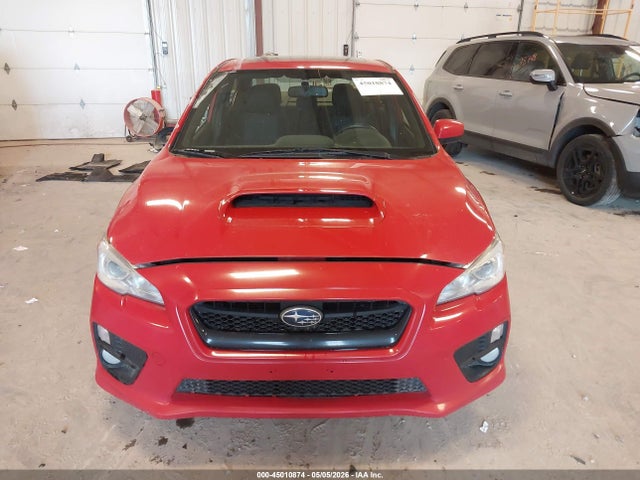45010874 :رقم المزاد ، JF1VA1D62F9833767 vin ، 2015 Subaru Wrx Premium مزاد بيع