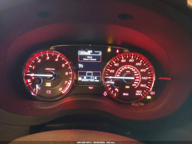 45010874 :رقم المزاد ، JF1VA1D62F9833767 vin ، 2015 Subaru Wrx Premium مزاد بيع