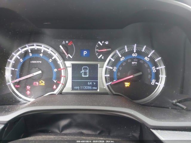 2018 Toyota 4runner Sr5 Premium მანქანა იყიდება აუქციონზე, vin: JTEZU5JR2J5184055, აუქციონის ნომერი: 45010914