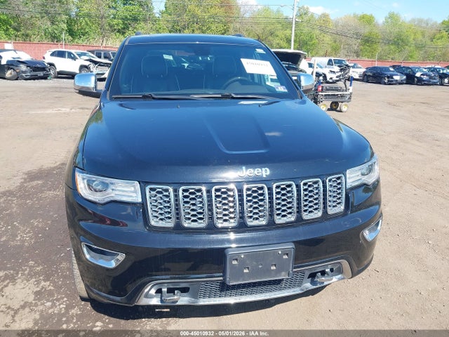 2017 Jeep Grand Cherokee Overland 4x4 მანქანა იყიდება აუქციონზე, vin: 1C4RJFCG2HC727599, აუქციონის ნომერი: 45010932