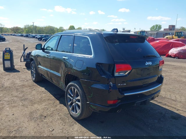 2017 Jeep Grand Cherokee Overland 4x4 მანქანა იყიდება აუქციონზე, vin: 1C4RJFCG2HC727599, აუქციონის ნომერი: 45010932