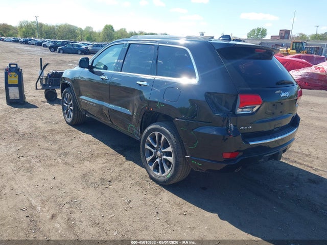 2017 Jeep Grand Cherokee Overland 4x4 მანქანა იყიდება აუქციონზე, vin: 1C4RJFCG2HC727599, აუქციონის ნომერი: 45010932
