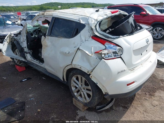 2013 Nissan Juke S მანქანა იყიდება აუქციონზე, vin: JN8AF5MR6DT217344, აუქციონის ნომერი: 45010939