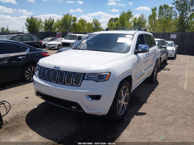 45010960 :رقم المزاد ، 1C4RJFCG8LC217492 vin ، 2020 Jeep Grand Cherokee Overland 4x4 مزاد بيع