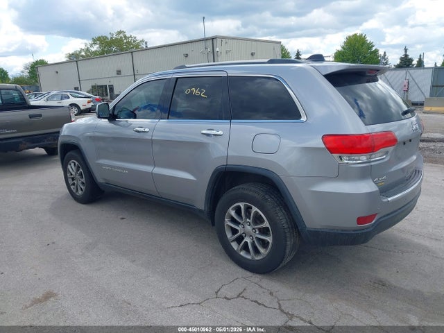 Продаж на аукціоні авто 2015 Jeep Grand Cherokee Limited, vin: 1C4RJFBG8FC741473, номер лоту: 45010962