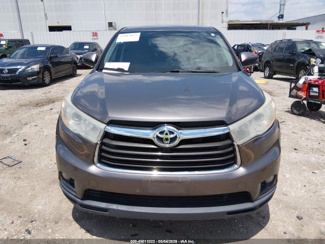45011022 :رقم المزاد ، 5TDZKRFH5ES030361 vin ، 2014 Toyota Highlander Le Plus V6 مزاد بيع