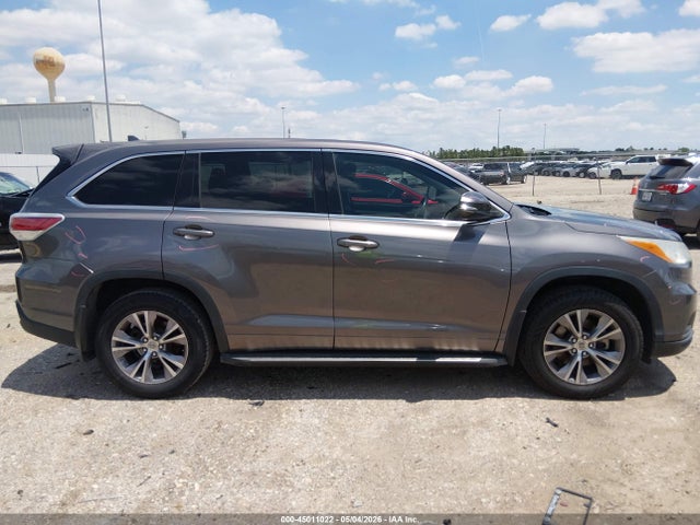 45011022 :رقم المزاد ، 5TDZKRFH5ES030361 vin ، 2014 Toyota Highlander Le Plus V6 مزاد بيع