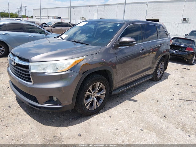 45011022 :رقم المزاد ، 5TDZKRFH5ES030361 vin ، 2014 Toyota Highlander Le Plus V6 مزاد بيع