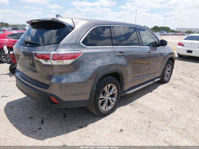 45011022 :رقم المزاد ، 5TDZKRFH5ES030361 vin ، 2014 Toyota Highlander Le Plus V6 مزاد بيع