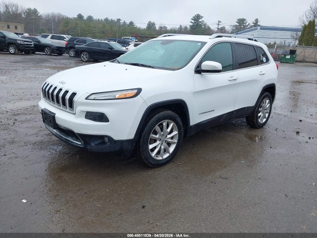 Продажа на аукционе авто 2014 Jeep Cherokee Limited, vin: 1C4PJMDB7EW182105, номер лота: 45011039