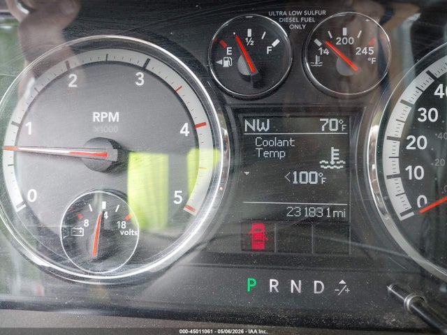 45011061 :رقم المزاد ، 3C63DRJL7CG166070 vin ، 2012 Ram 3500 Laramie مزاد بيع